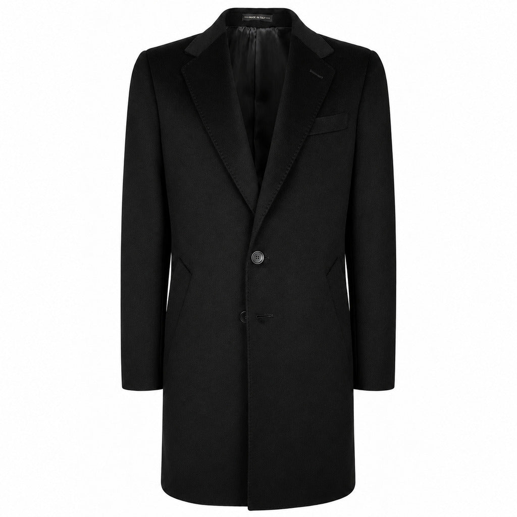 loro piana tessuto - cappotto capolavoro nero