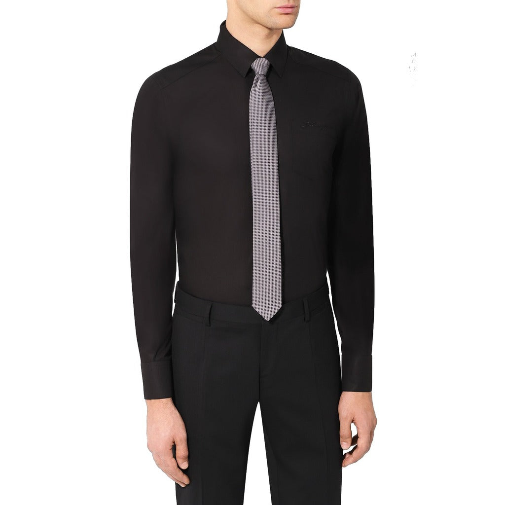 dolce & gabbana - camicia gold nera