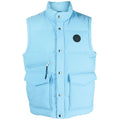 woolrich - gilet piumino azzurro