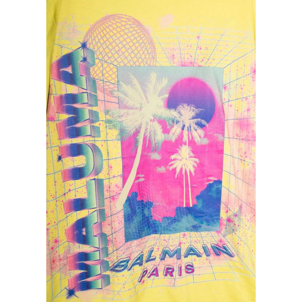 balmain - t-shirt maluma print