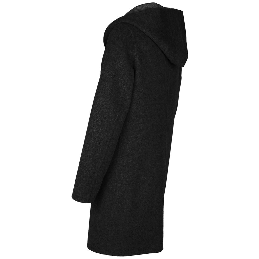 loro piana tessuto - cappotto capolavoro nero