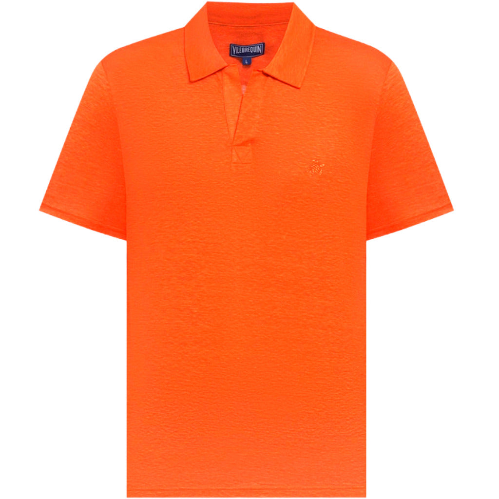vilebrequin - polo arancio abricot