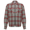diego venturino - giacca tartan all-zip