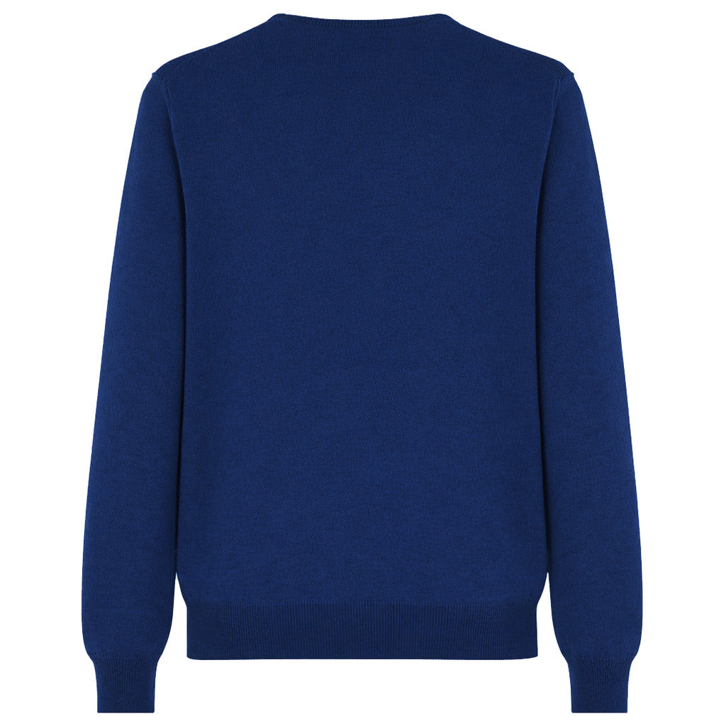 bagutta - girocollo finezza 16 bluette