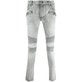 balmain - jeans slim fit grigi