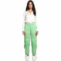 pinko - pantaloni priapo verde