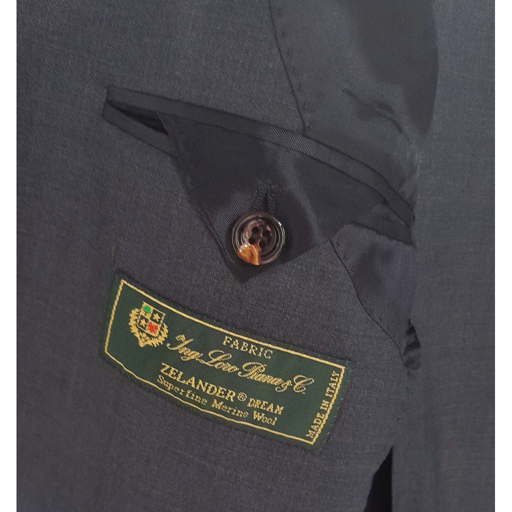loro piana tessuto - completo lana blu navy
