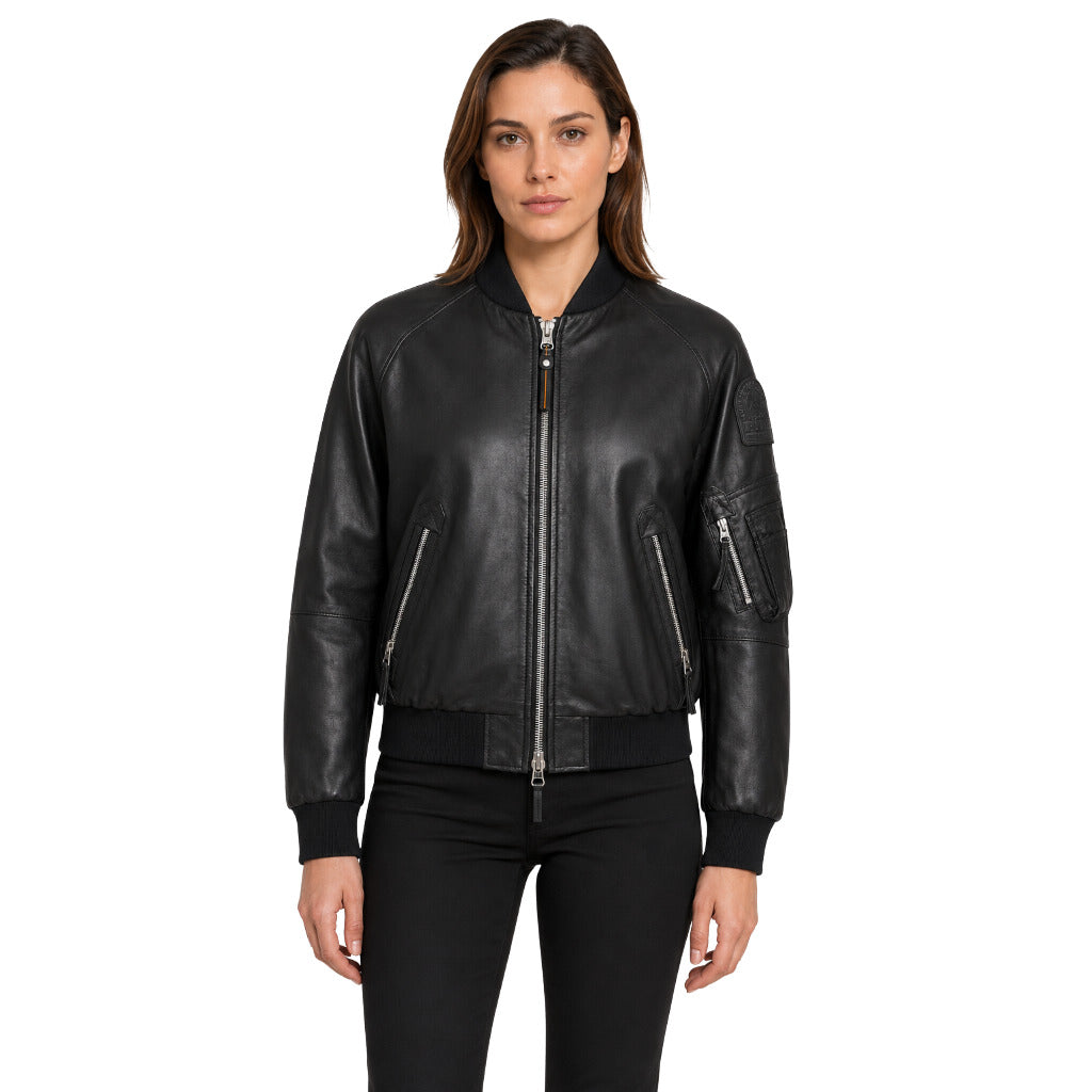 parajumpers - bomber faurel leather