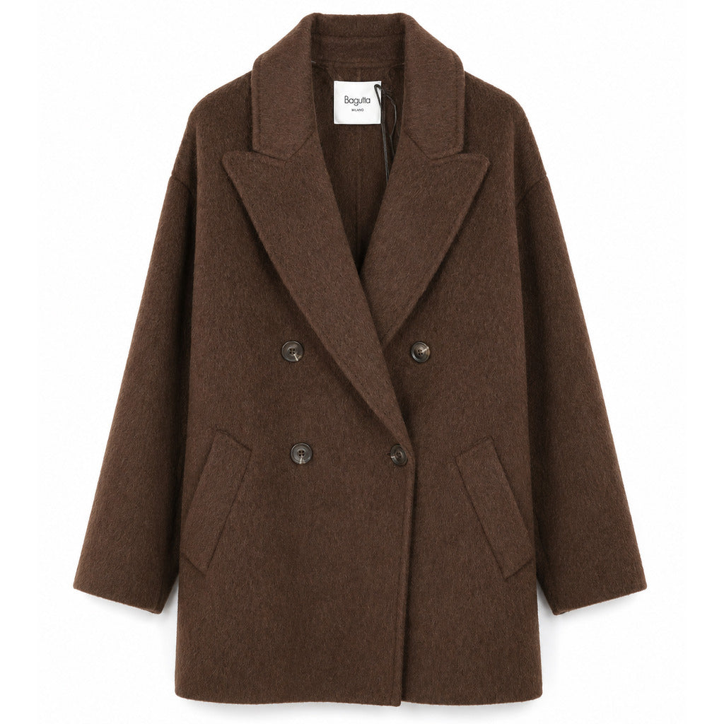 bagutta - cappotto lana doppiopetto