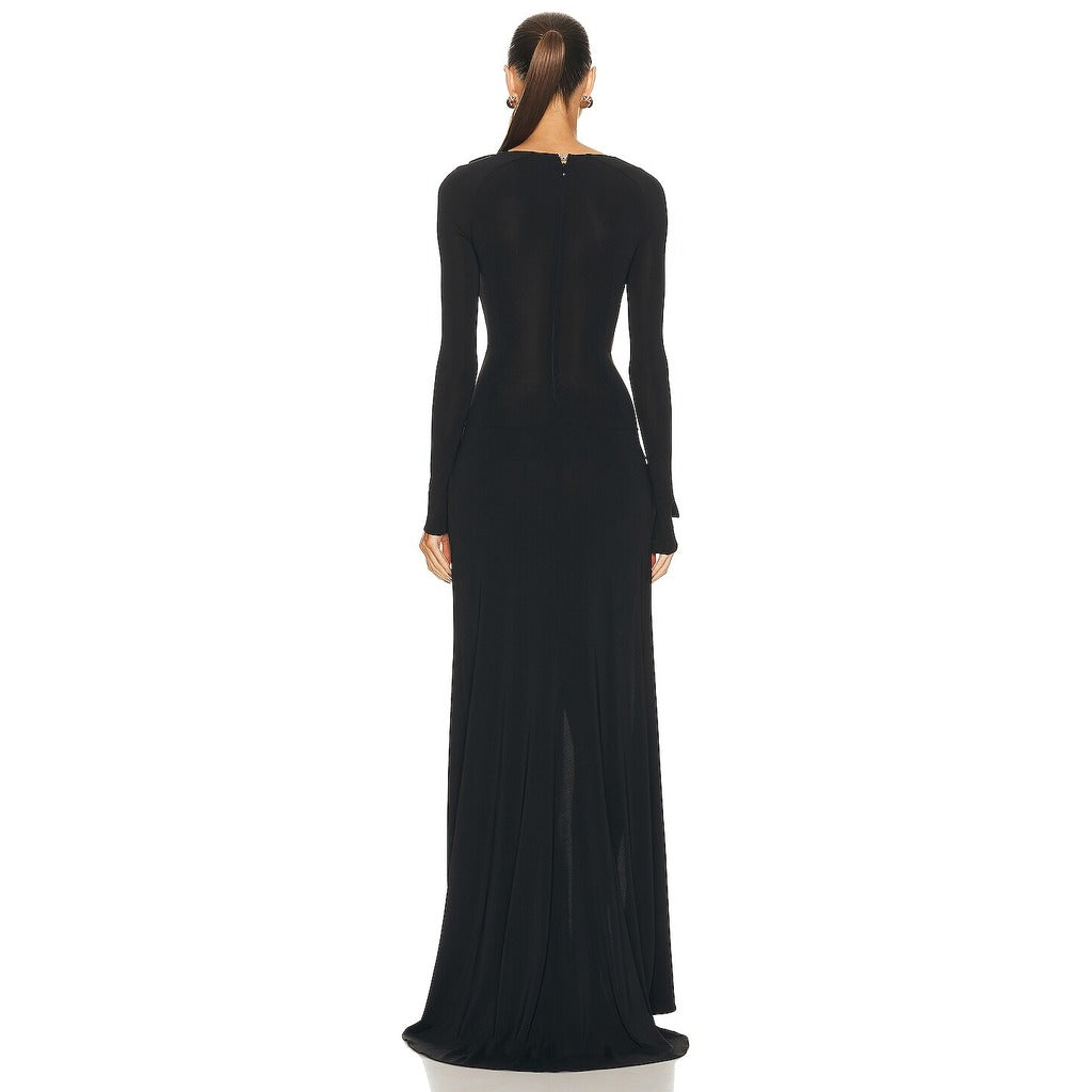 the attico - abito nero Candice