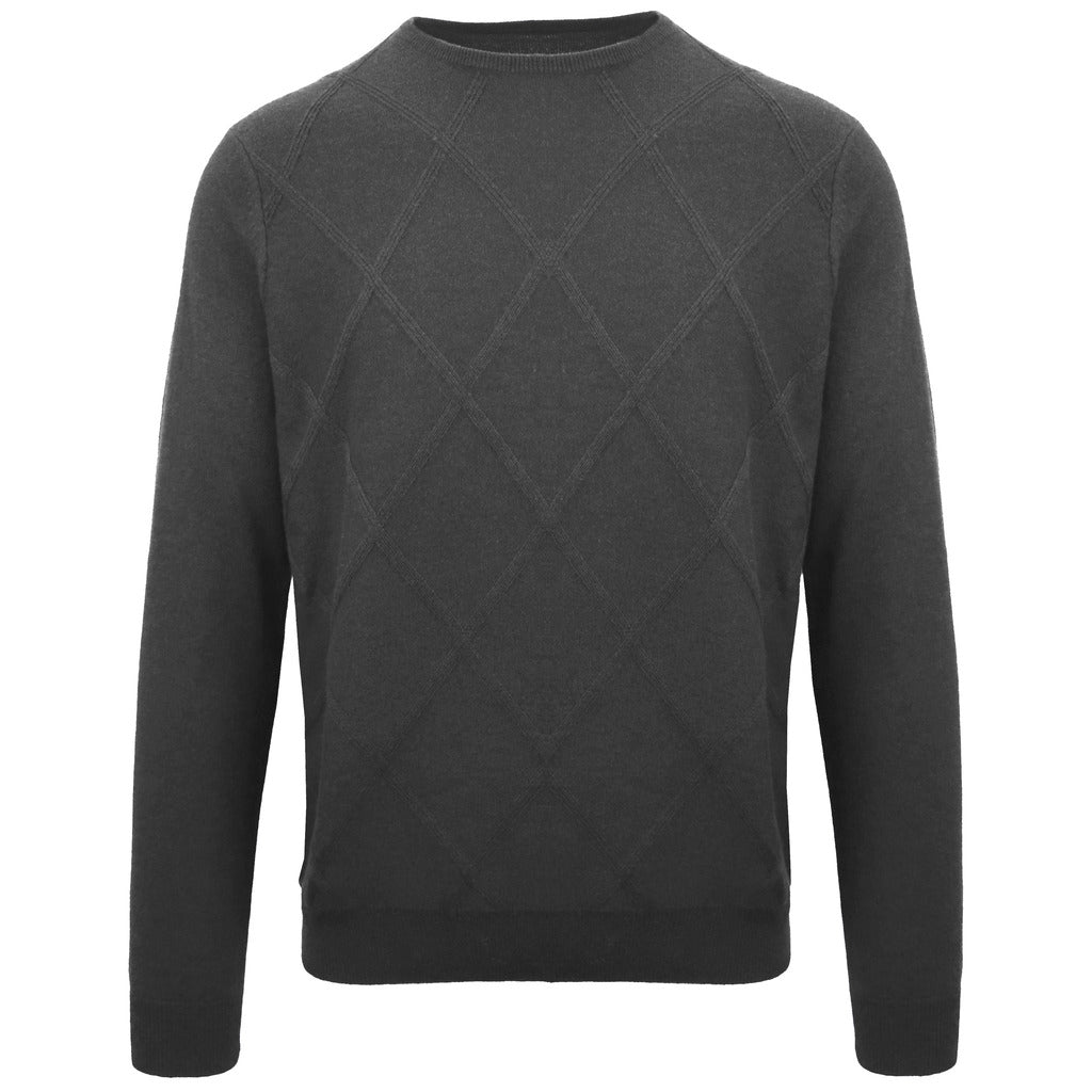 malo - girocollo cashmere antracite