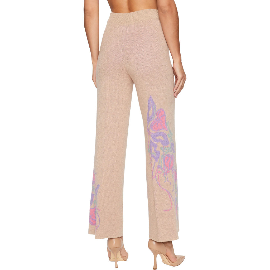 twinset - pantalone in maglia