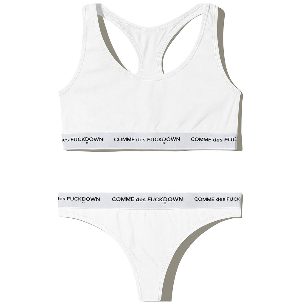 comme des fuckdown - top+slip elastico parlato