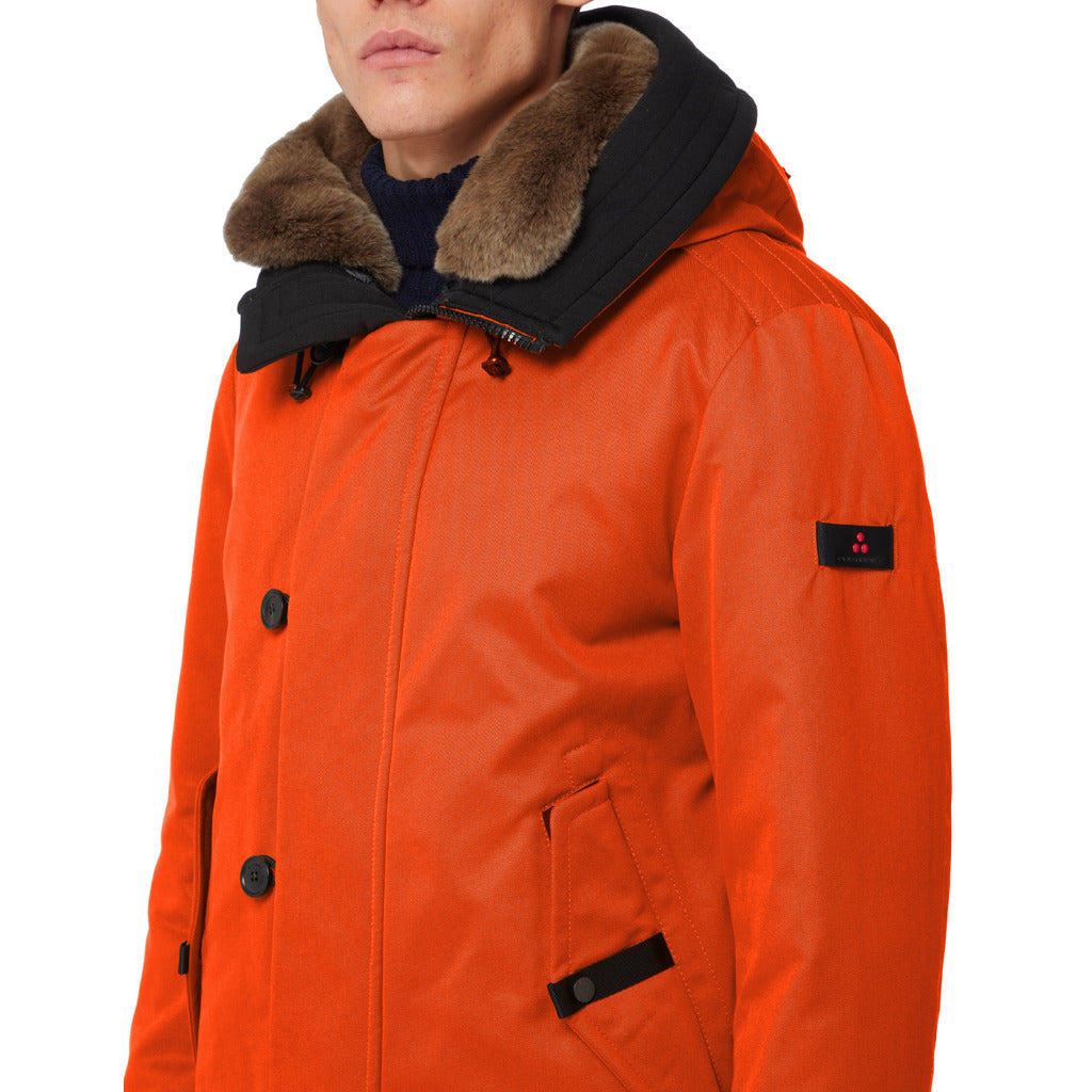 peuterey - parka kasa arancio