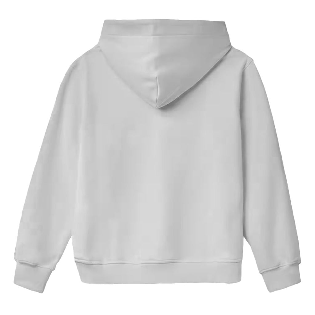 hinnominate - felpa cappuccio grigia