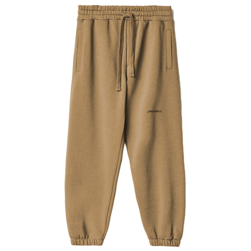 hinnominate - pantaloni felpa marroni