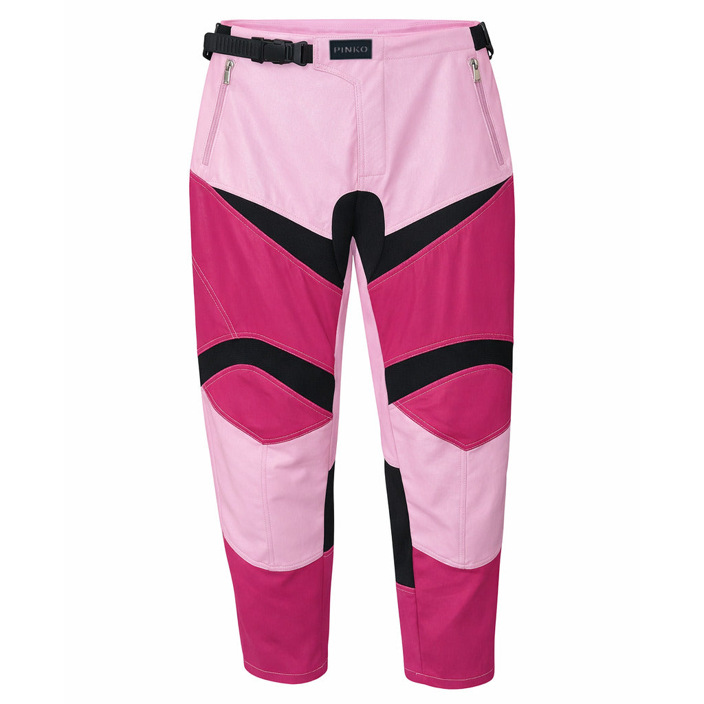 pinko - pantaloni prometeo multicolor
