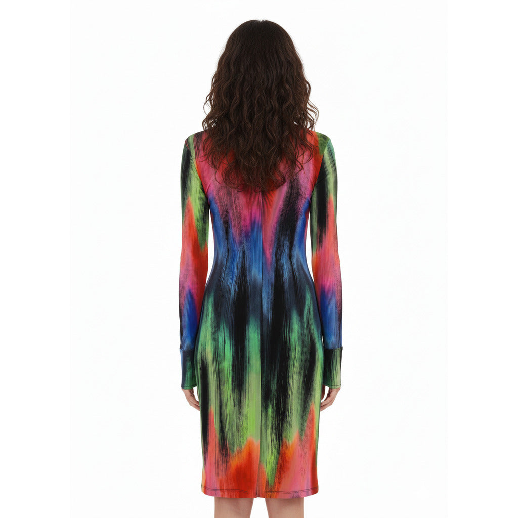 the attico - abito Elton multicolor