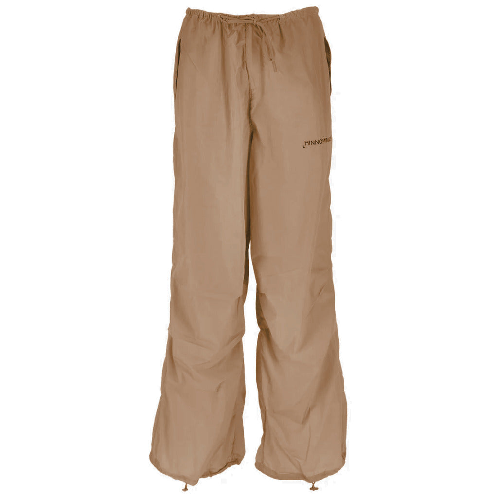 hinnominate - pantaloni nylon marrone