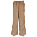 hinnominate - pantaloni nylon marrone