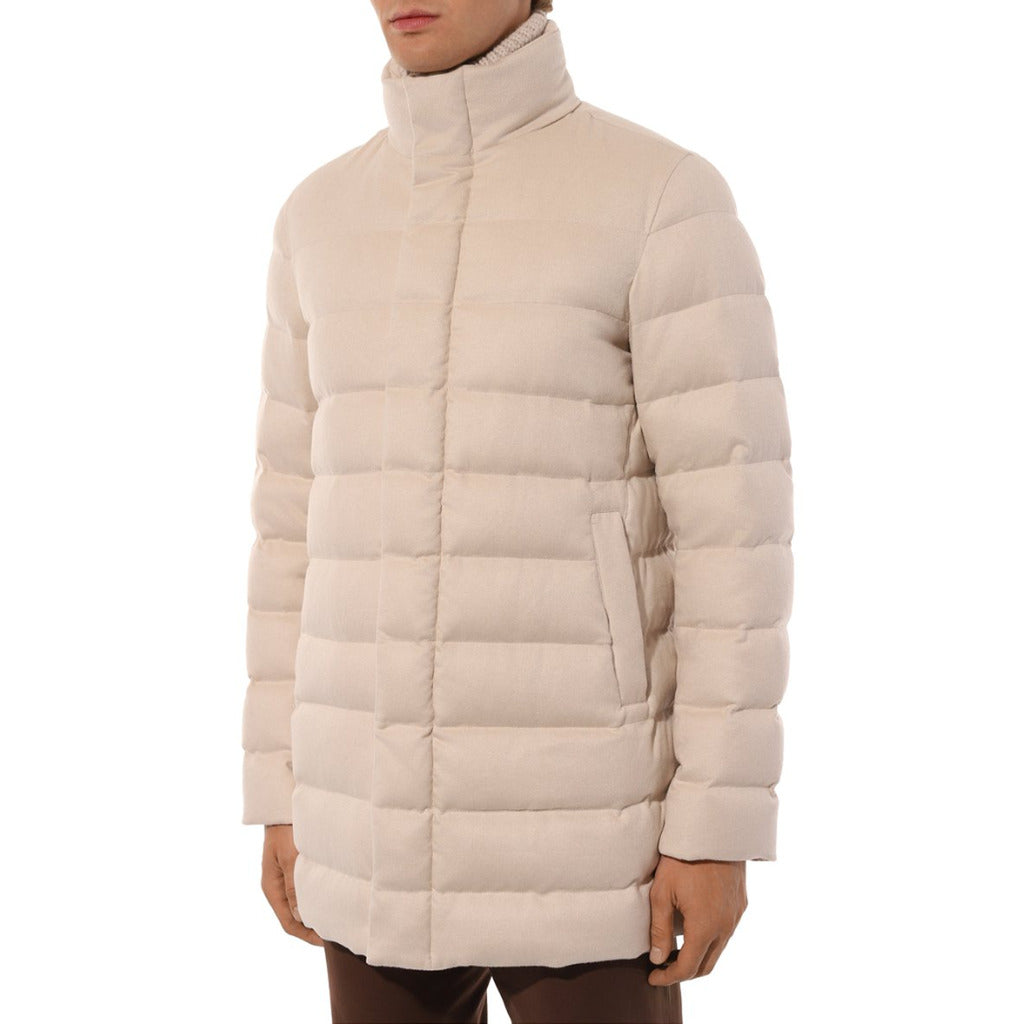 herno - piumino cashmere beige