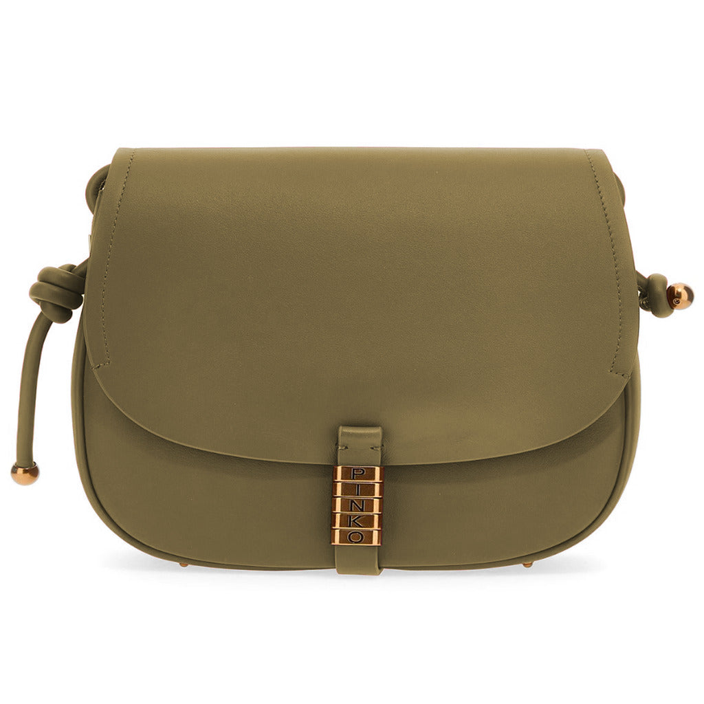pinko - saddle classic verde
