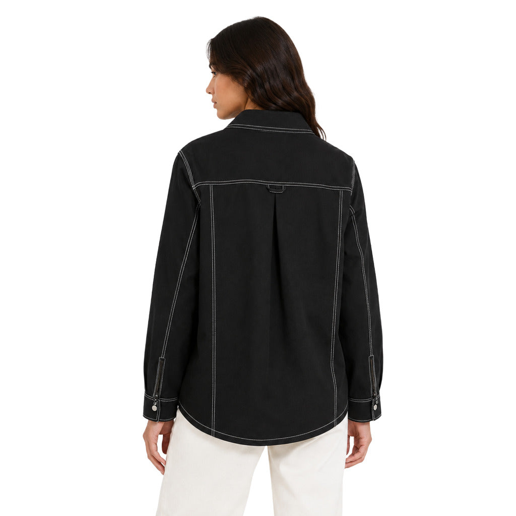 moose knuckles - Camicia taschino con pelo