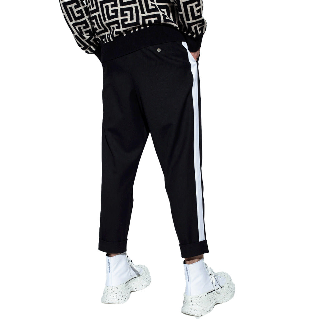 balmain - pantaloni neri eleganti