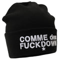 comme des fuckdown - berretto maglia nero