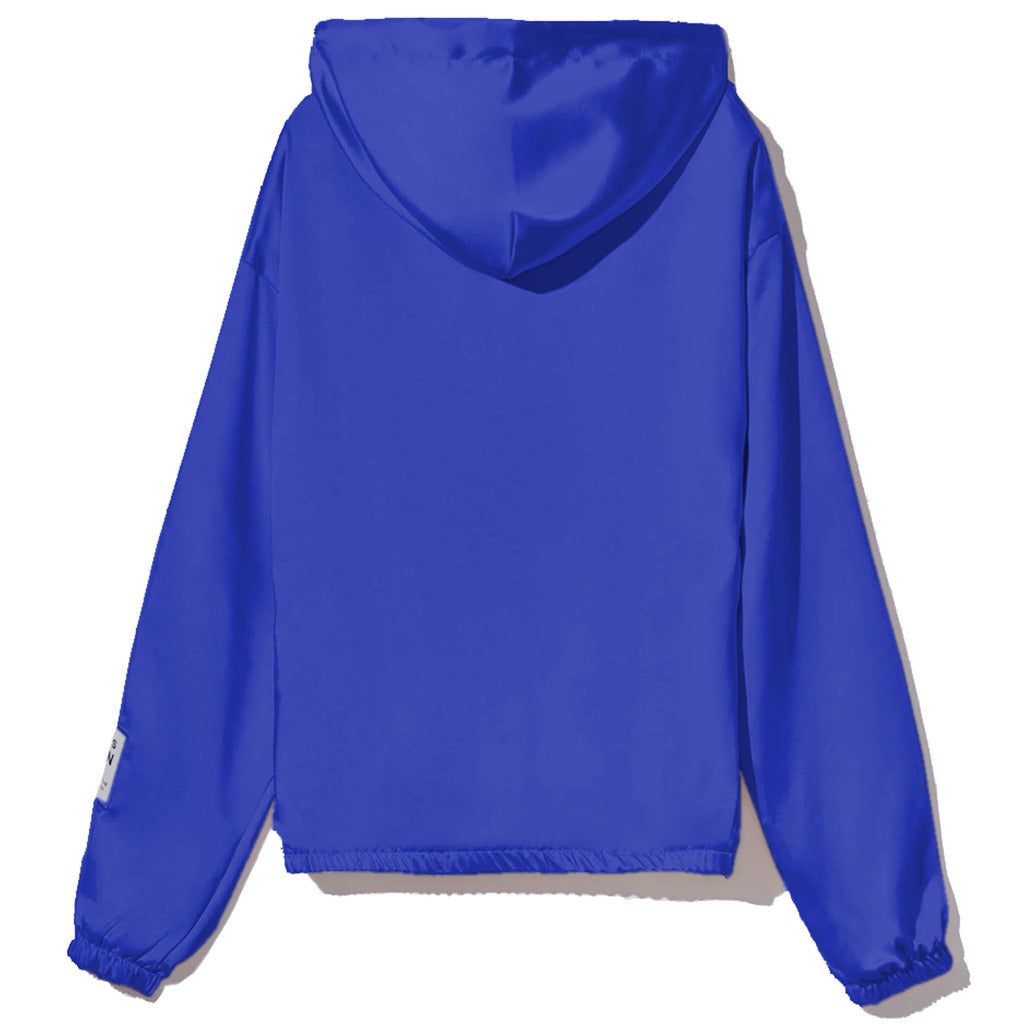 comme des fuckdown - giacca in raso blu