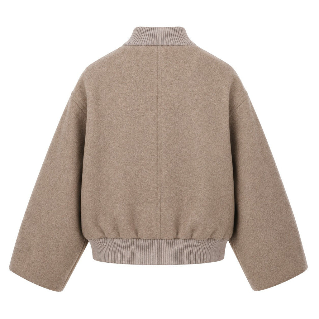 loro piana tessuto - bomber capolavoro beige