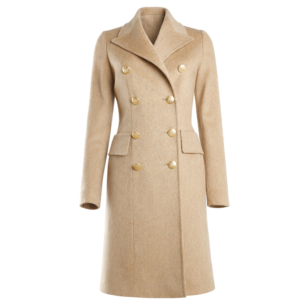 loro piana tessuto - cappotto capolavoro beige