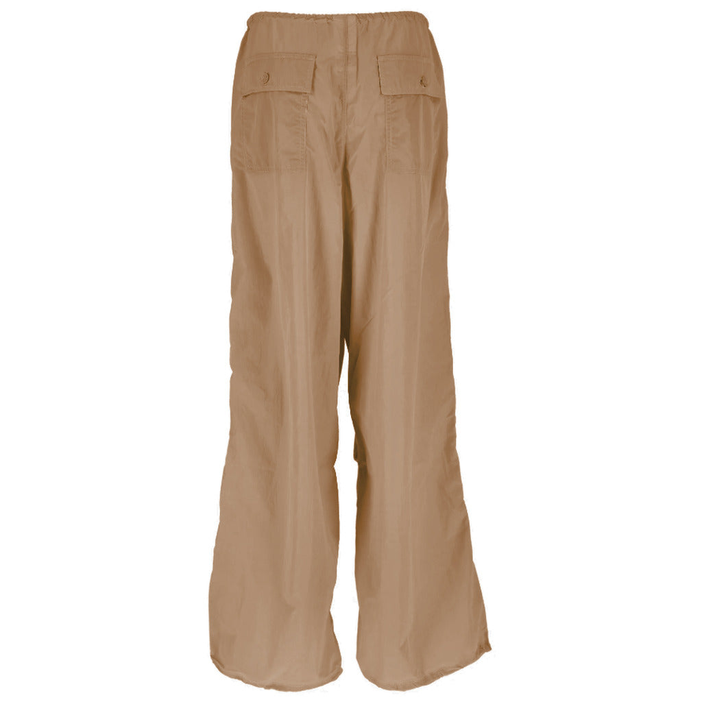 hinnominate - pantaloni nylon marrone