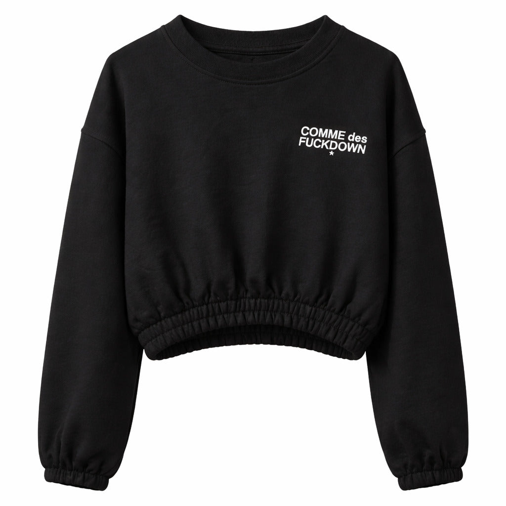 comme des fuckdown - felpa nera