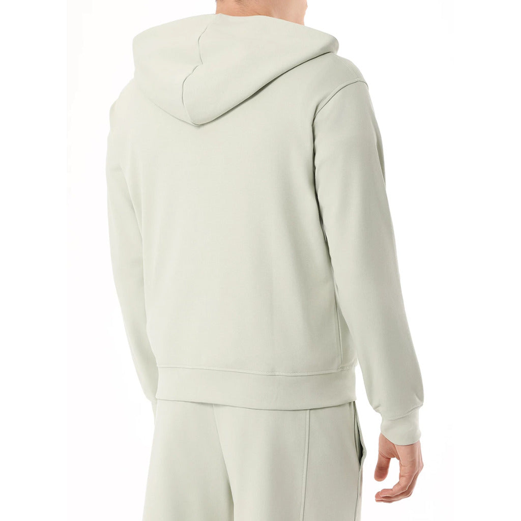 hinnominate - felpa cappuccio all-zip