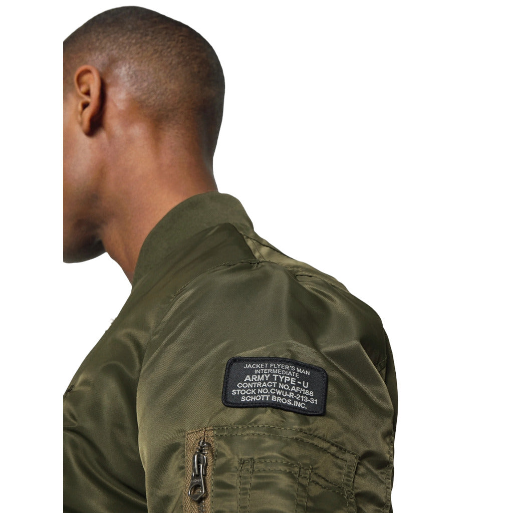 schott nyc - airforce jacket army khaki