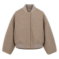 loro piana tessuto - bomber capolavoro beige