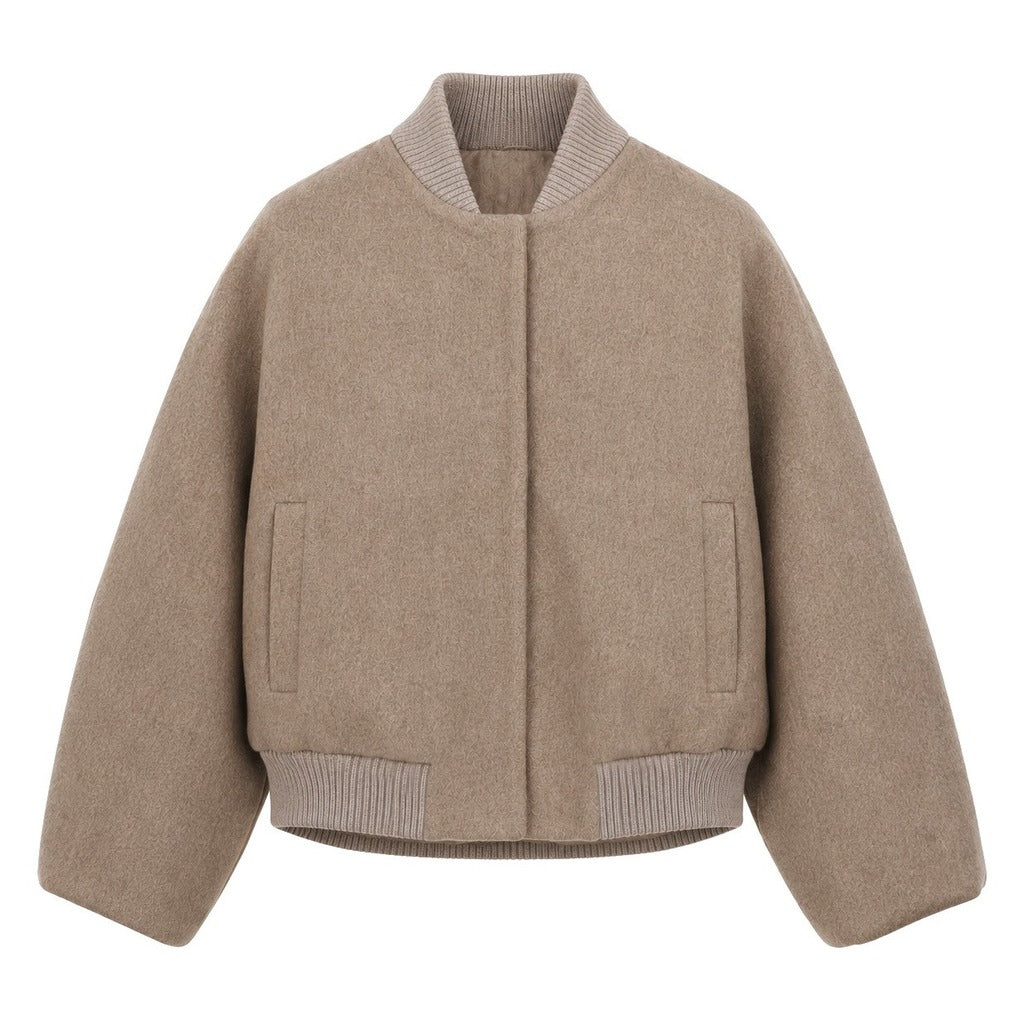 loro piana tessuto - bomber capolavoro beige