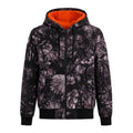 moose knuckles - piumino zip up hoo tie dye