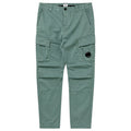 c.p. company - pantaloni cargo verde menta