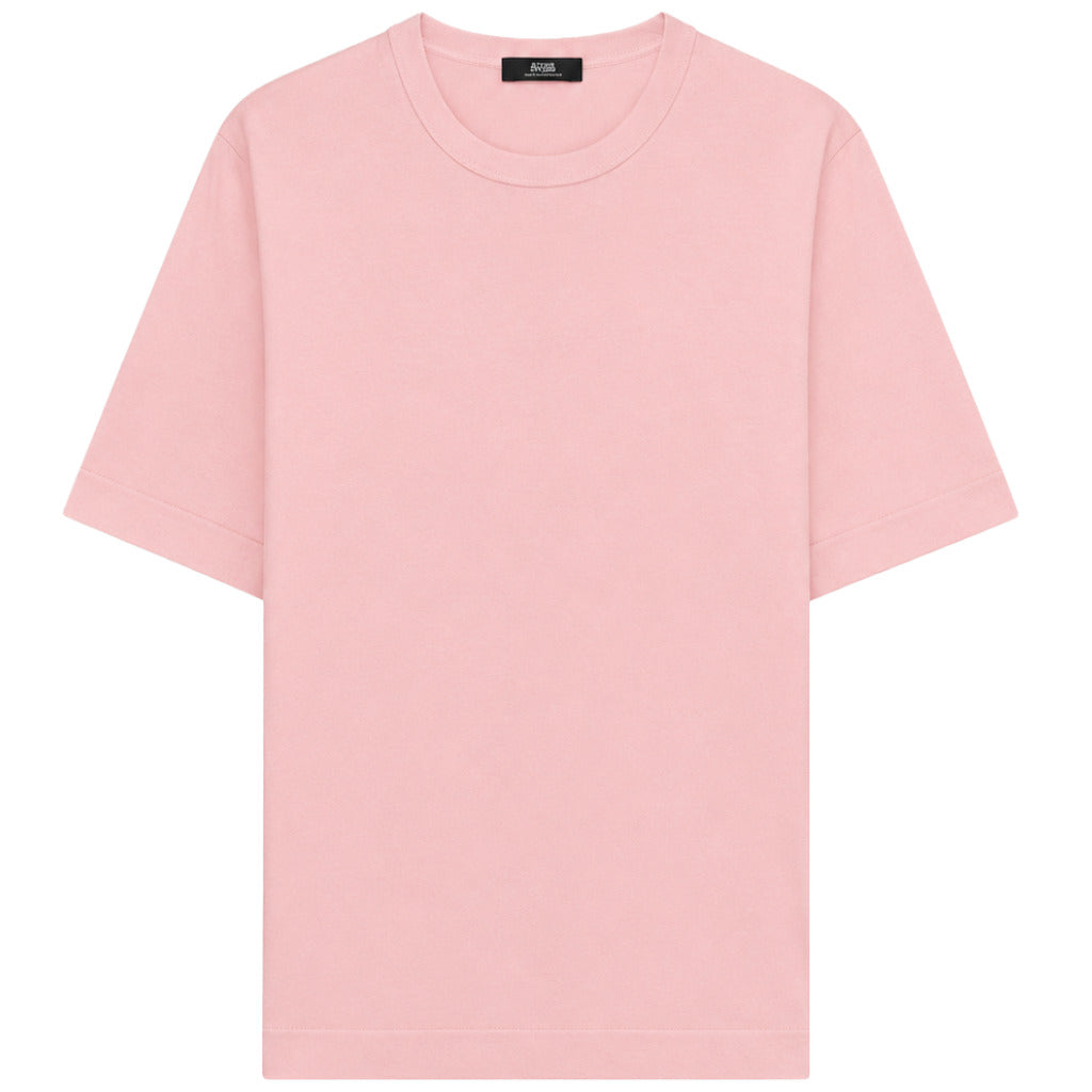 alpha studio - t-shirt in seta e cashmere