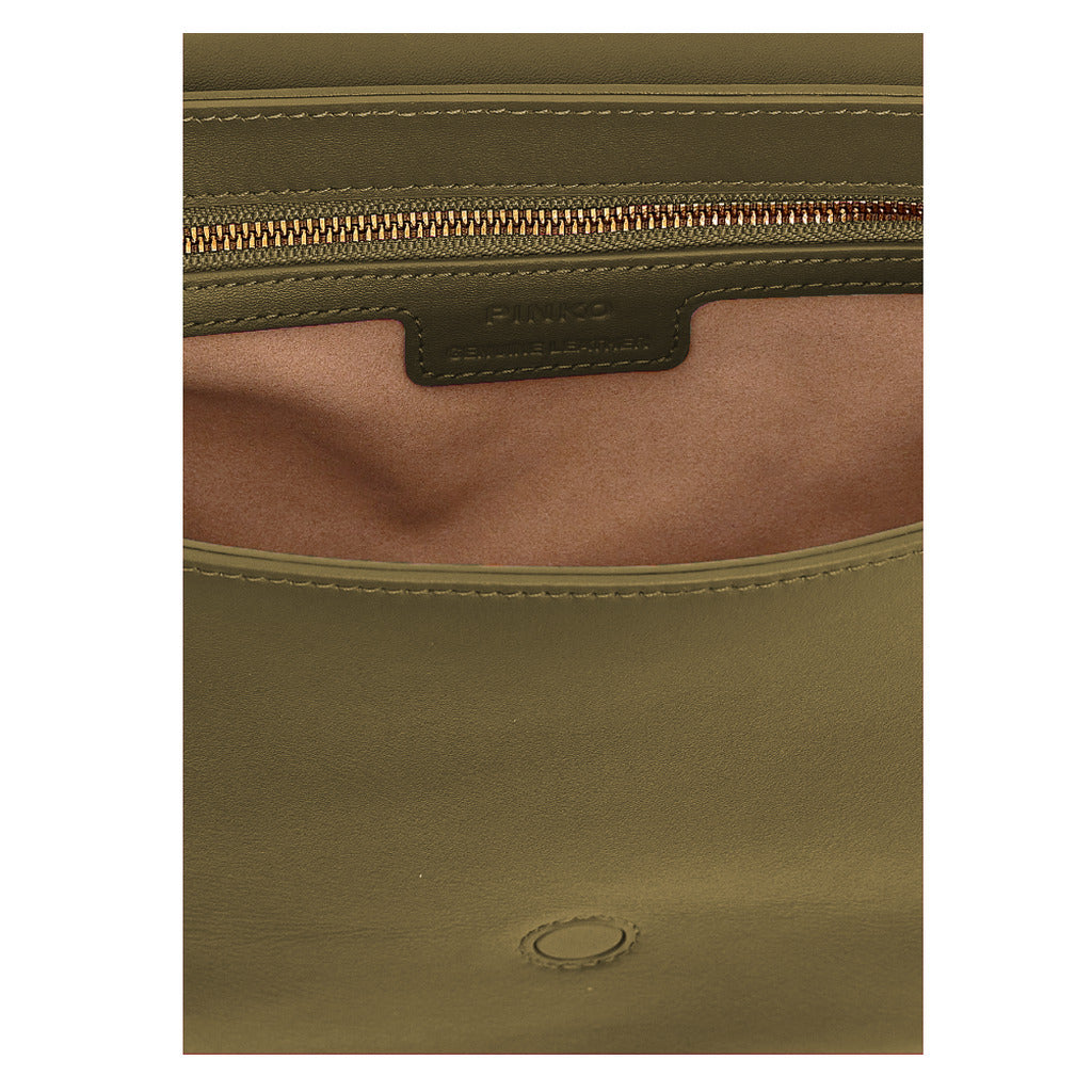 pinko - saddle classic verde