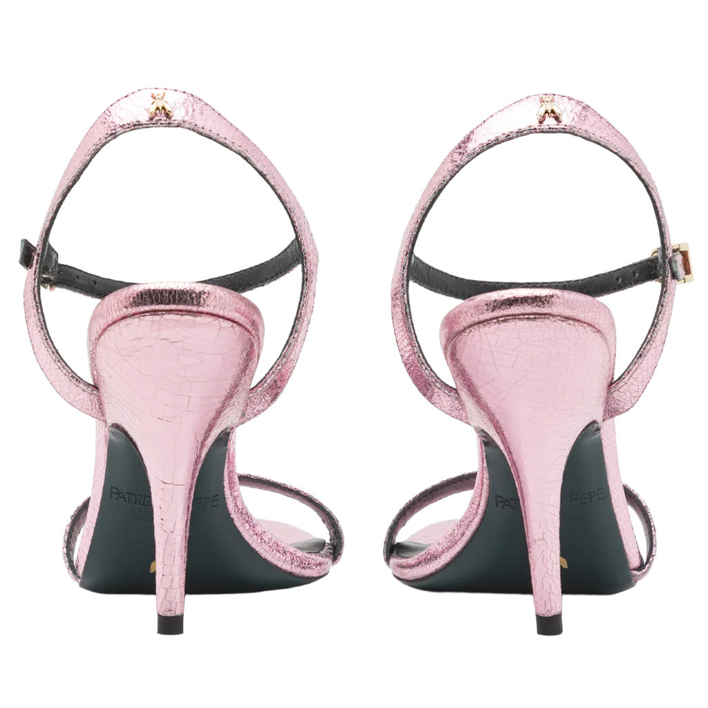 patrizia pepe - sandali craquelé rosa