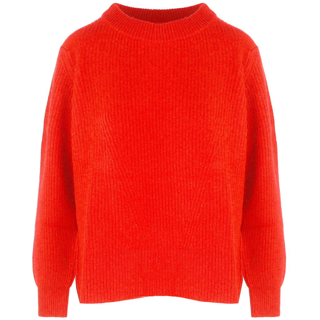 malo - girocollo cashmere brick