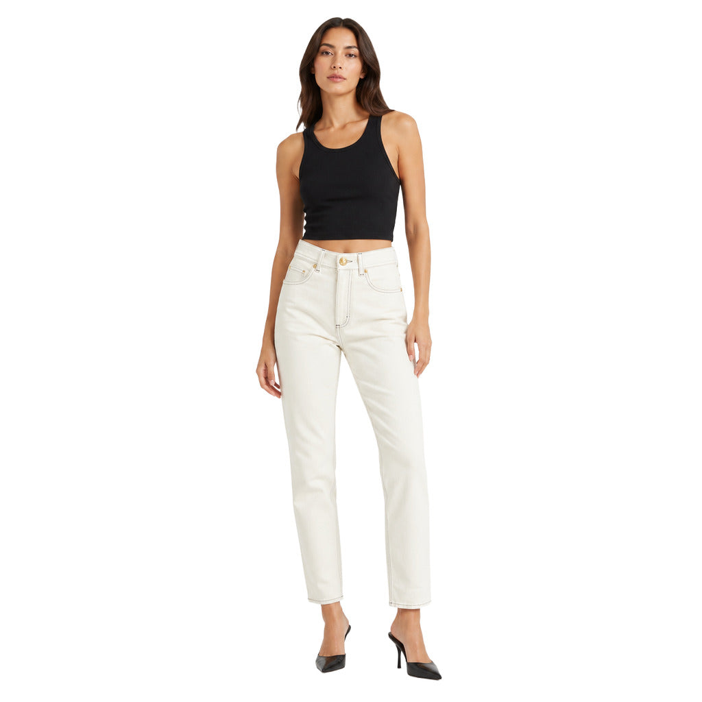 balmain - pantalone con imputure