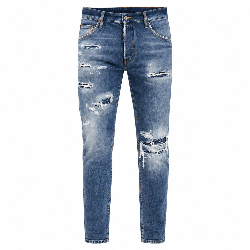 dsquared2 - denim con tagli