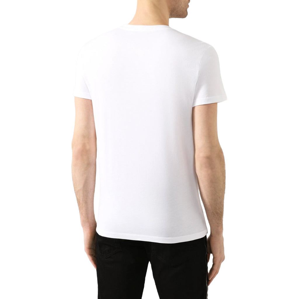 balmain - t-shirt balmain paris fluo