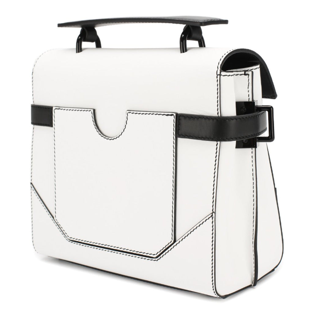 balmain - bb logo flap over shoulder bag
