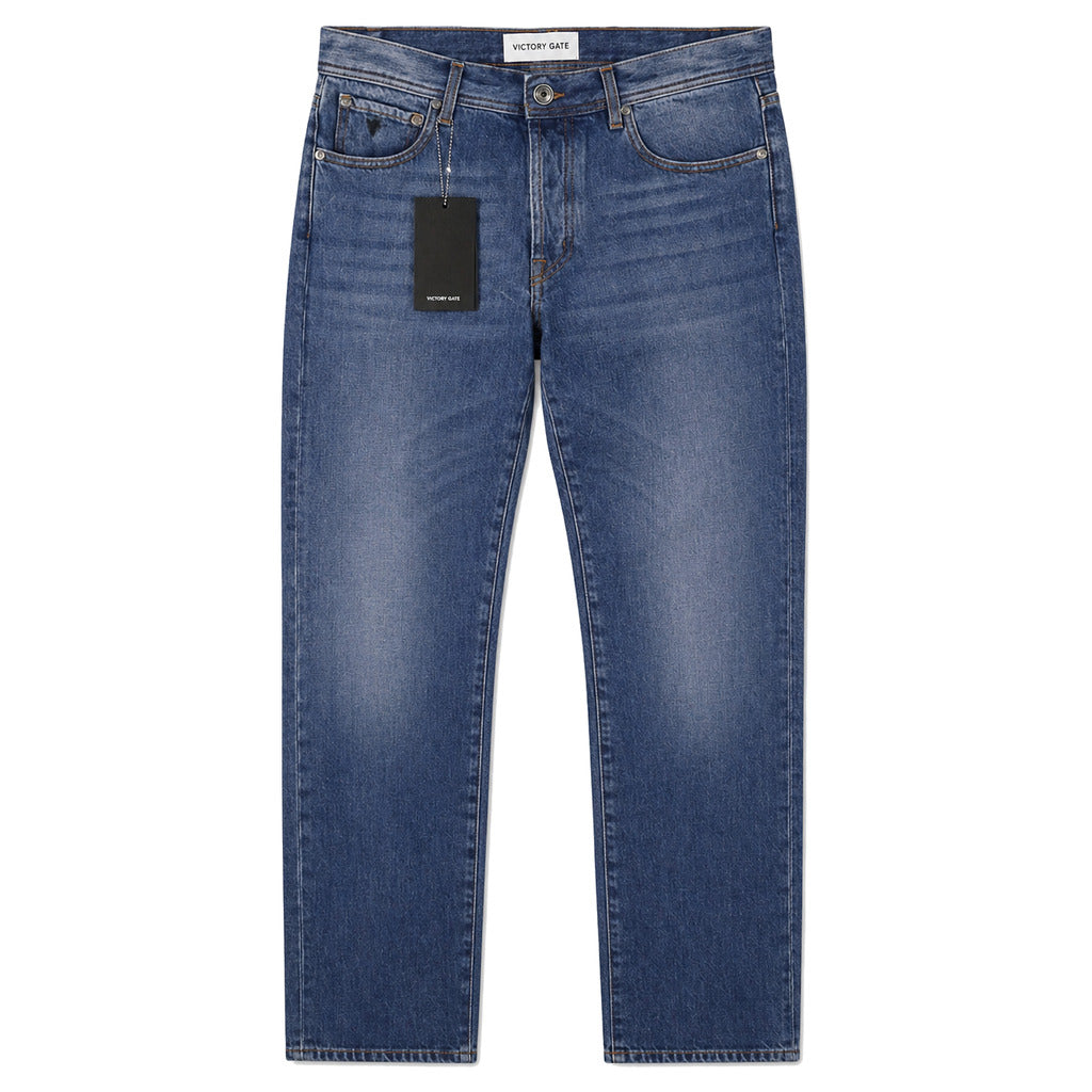 victory gate - denim slim fit indaco mid
