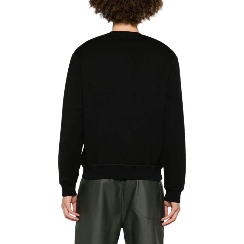 dsquared2 - felpa girocollo patch logo